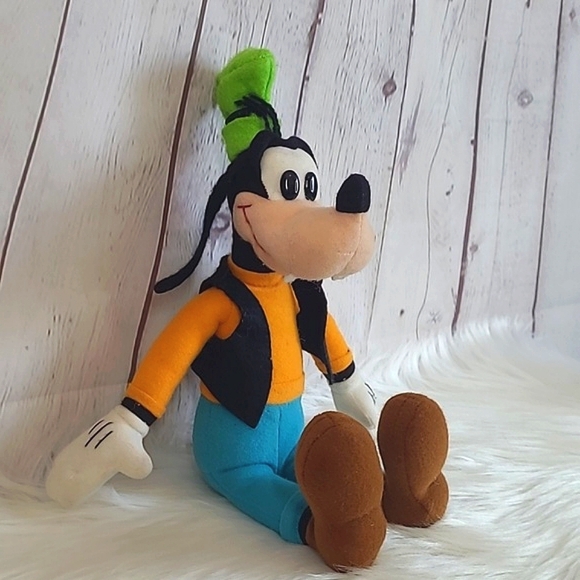 Y2K Applause Disney Classic Bean Filled Goofy Stuffed Animal Plush Toy 12 Inch - Picture 6 of 13